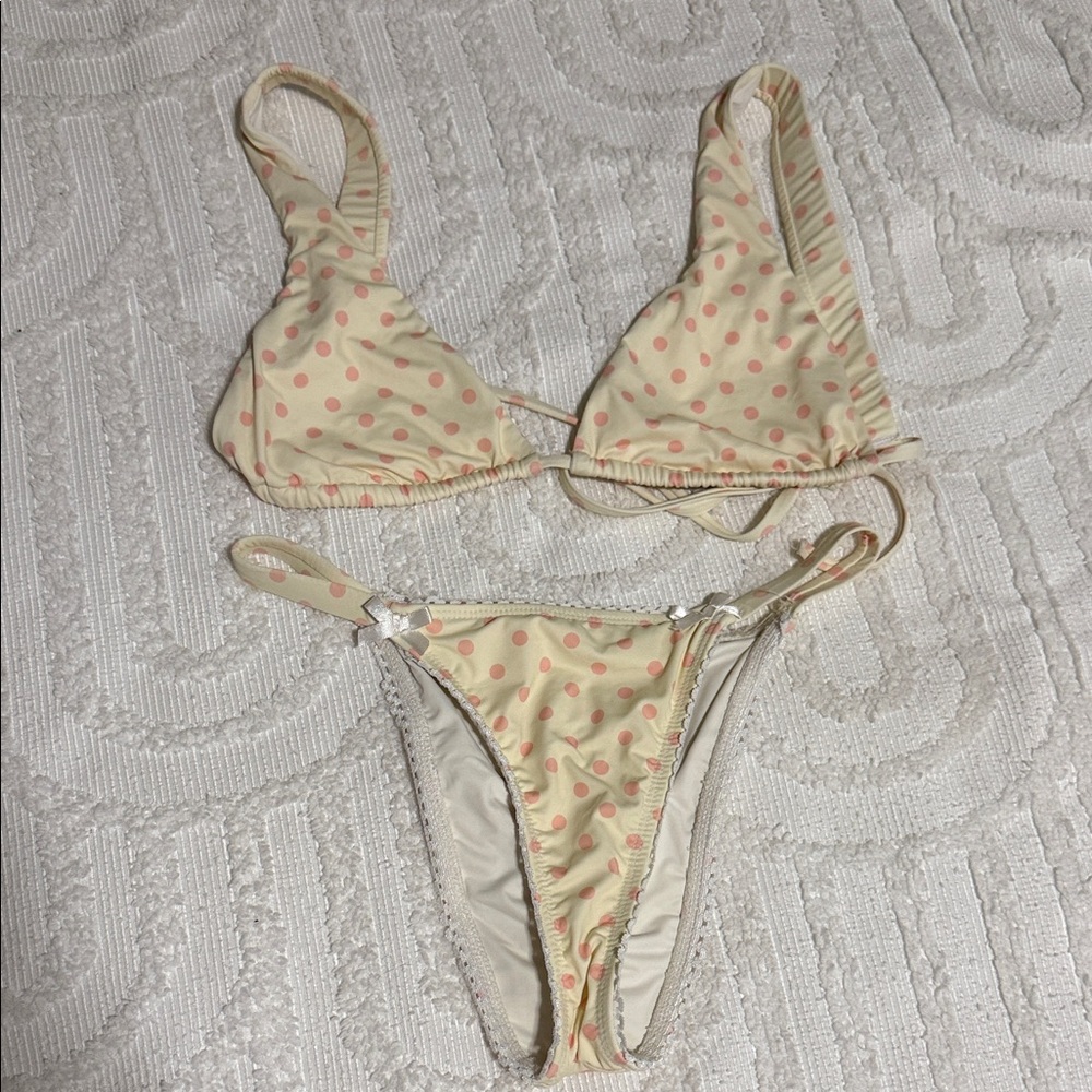 Polka Dot Bikini Set